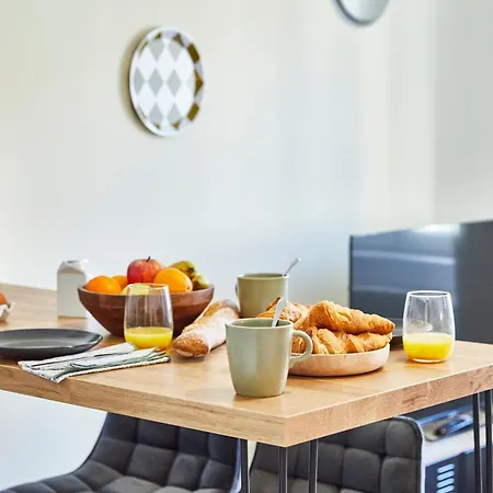 Apartamento Be-4g - Joli 2 Pieces Equipe Pour 1-2 Pers Au 4eme Etage Au Centre De *