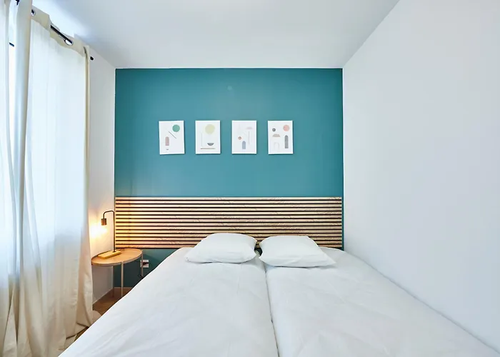 Apartment Be-4g - Joli 2 Pieces Equipe Pour 1-2 Pers Au 4eme Etage Au Centre De *